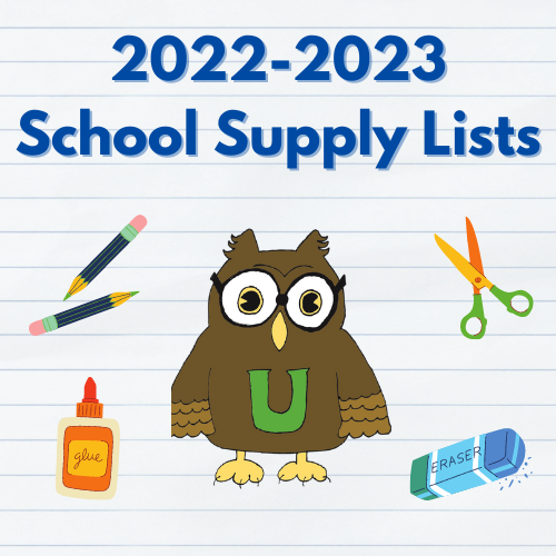 Kindergarten School Supplies List 2022