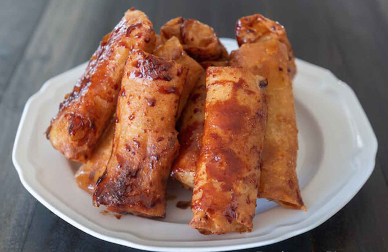 Turon - banana egg roll