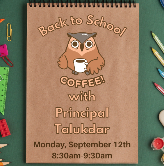 Back to School Coffee – September 12th